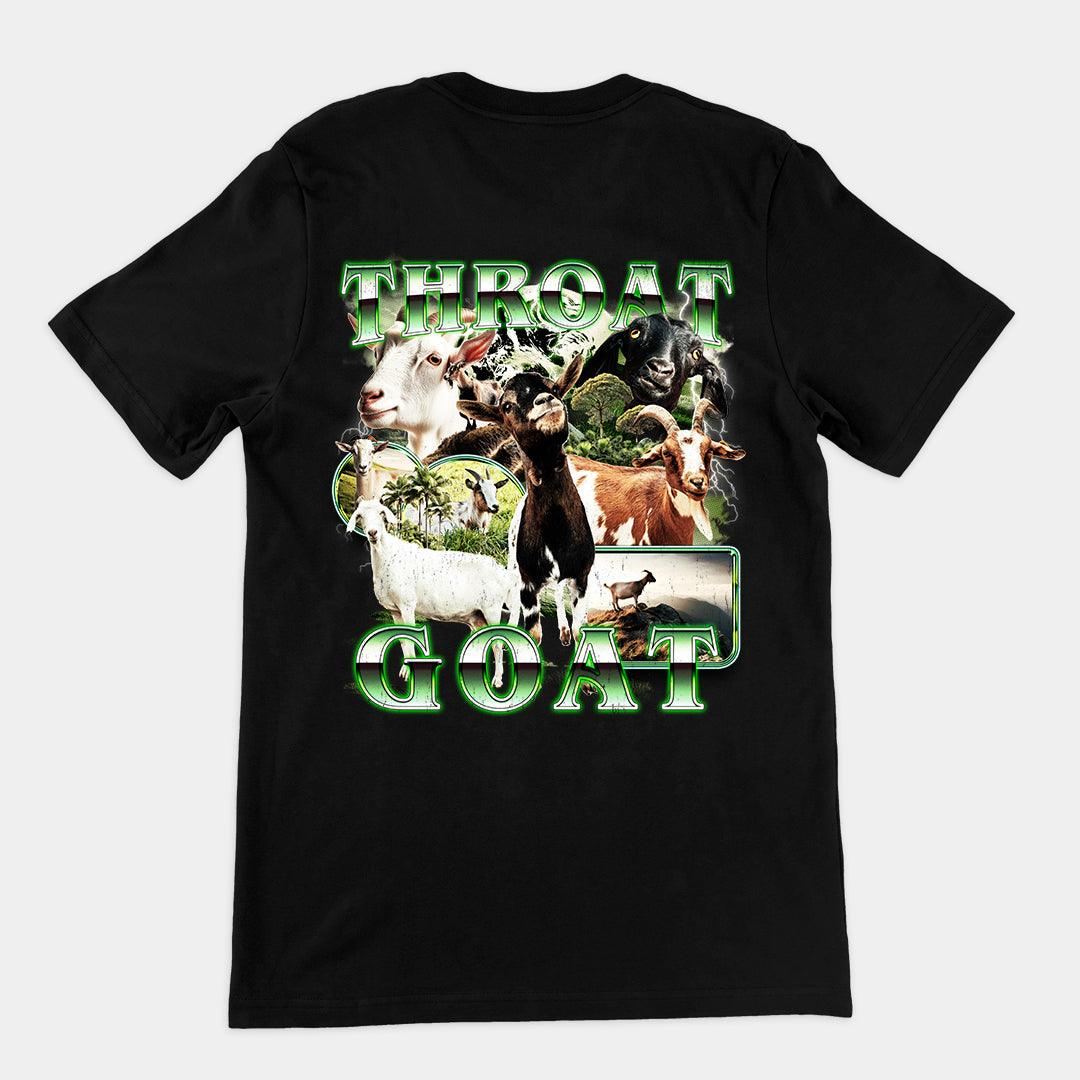 Throat Goat t-shirt (backprint) - Orbital Clothing