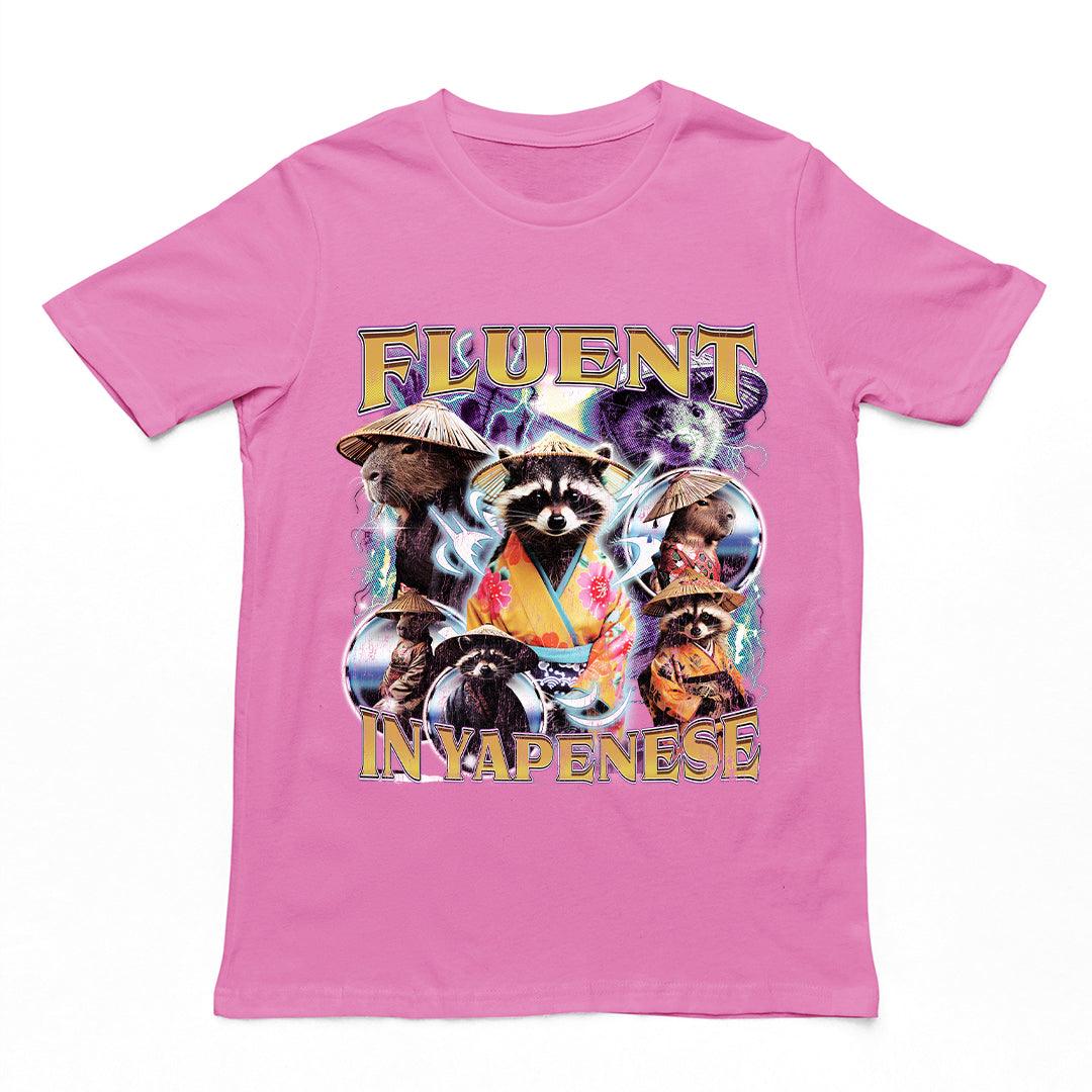 Fluent in Yapenese t-shirt - Orbital Clothing