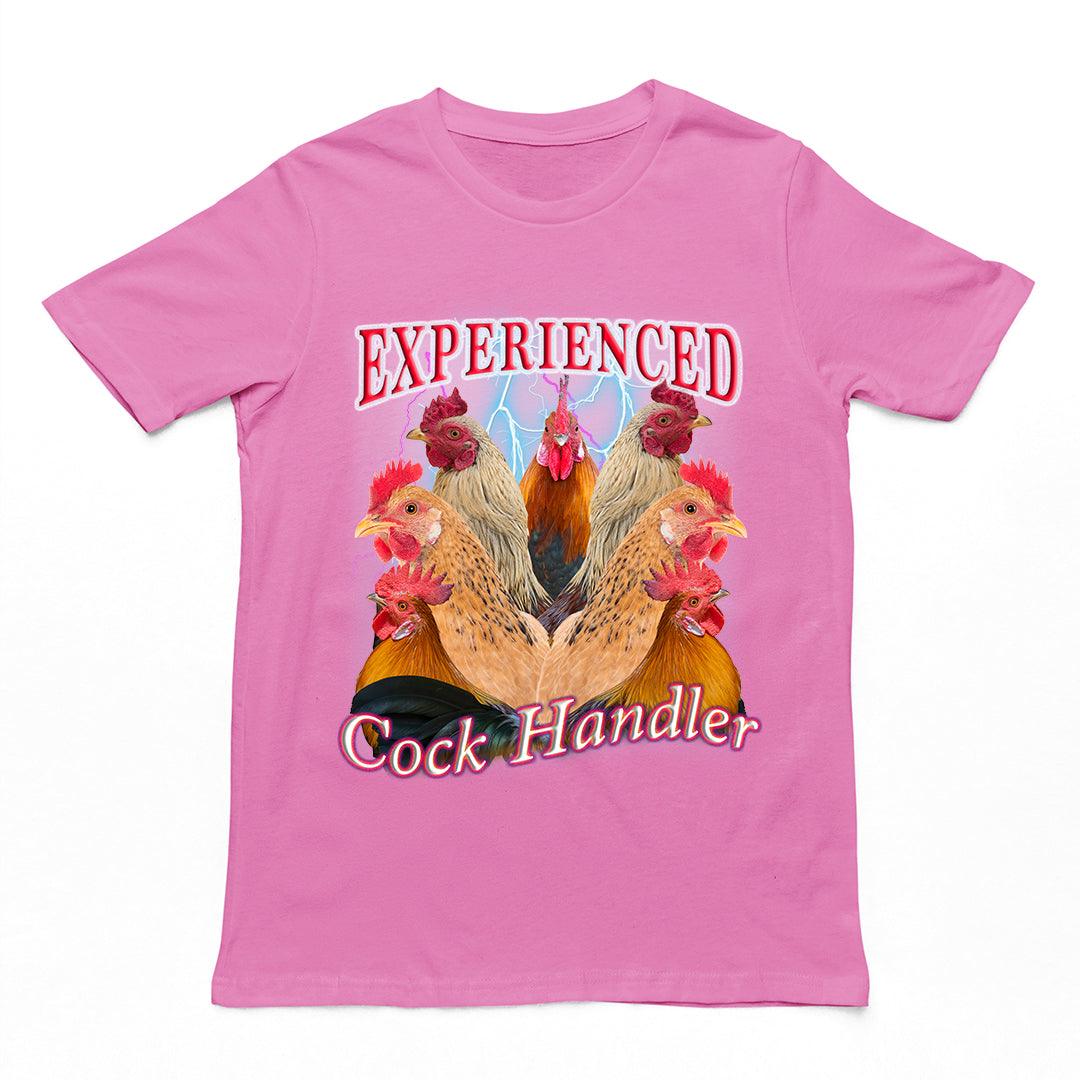 Experienced Cock Handler (OG design) t-shirt - Orbital Clothing