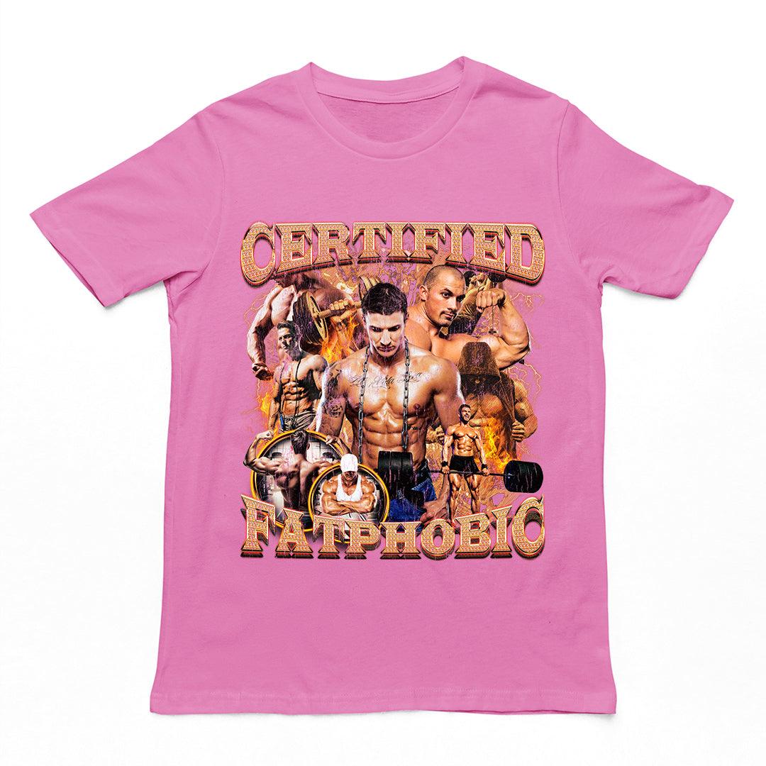 Certified Fatphobic t-shirt - Orbital Clothing