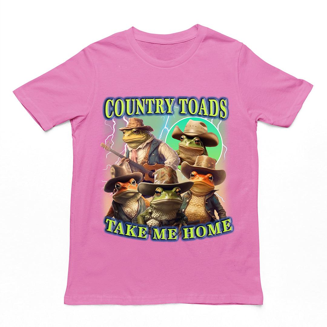 Country Toads Take Me Home t-shirt - Orbital Clothing