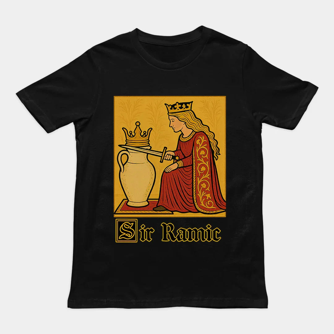 Sir Ramic Handdrawn T-Shirt - Orbital Clothing