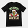 Twas the Nizzle Before Christmizzle T-Shirt (Rückenaufdruck)