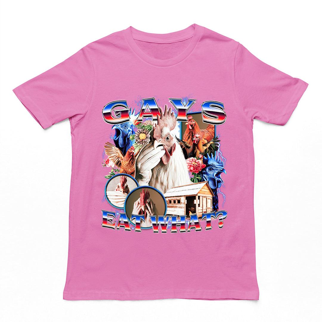 Gays Eat What T-Shirt - Orbital Clothing