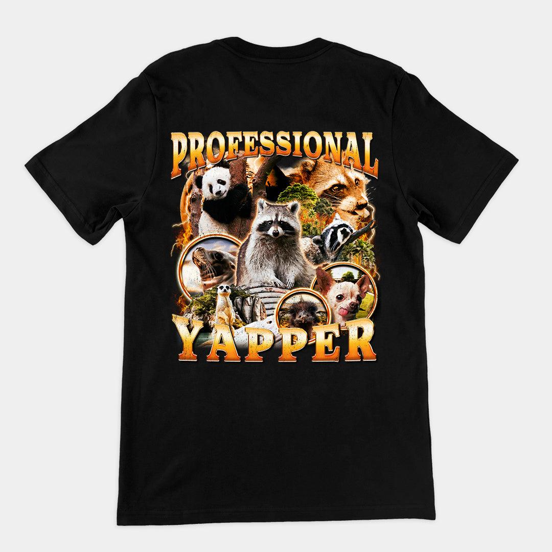 Professional Yapper t-shirt (backprint) - Orbital Clothing