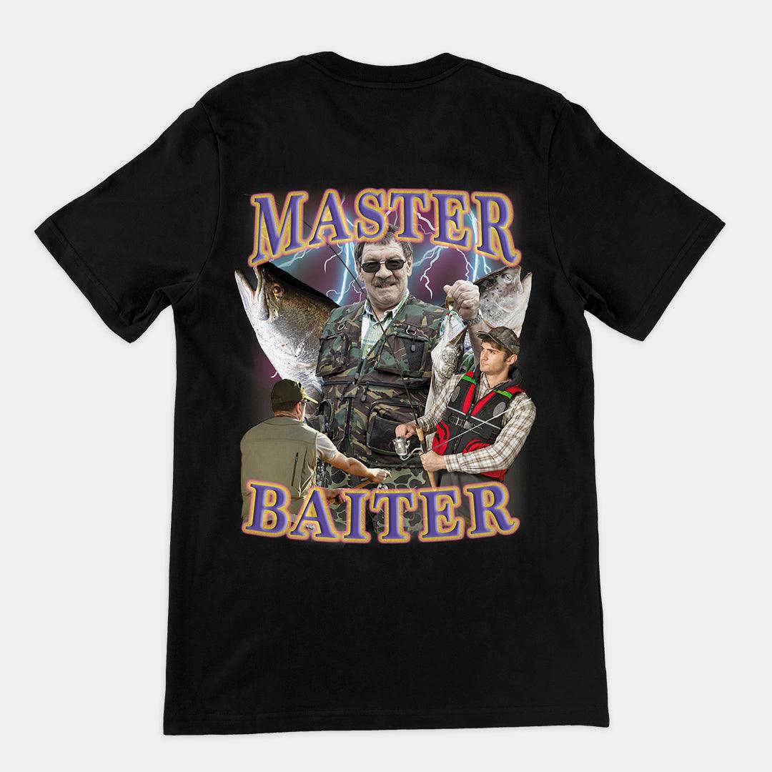 Master Baiter t-shirt (backprint) - Orbital Clothing