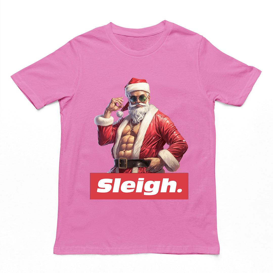 Sleigh Christmas T-Shirt - Orbital Clothing
