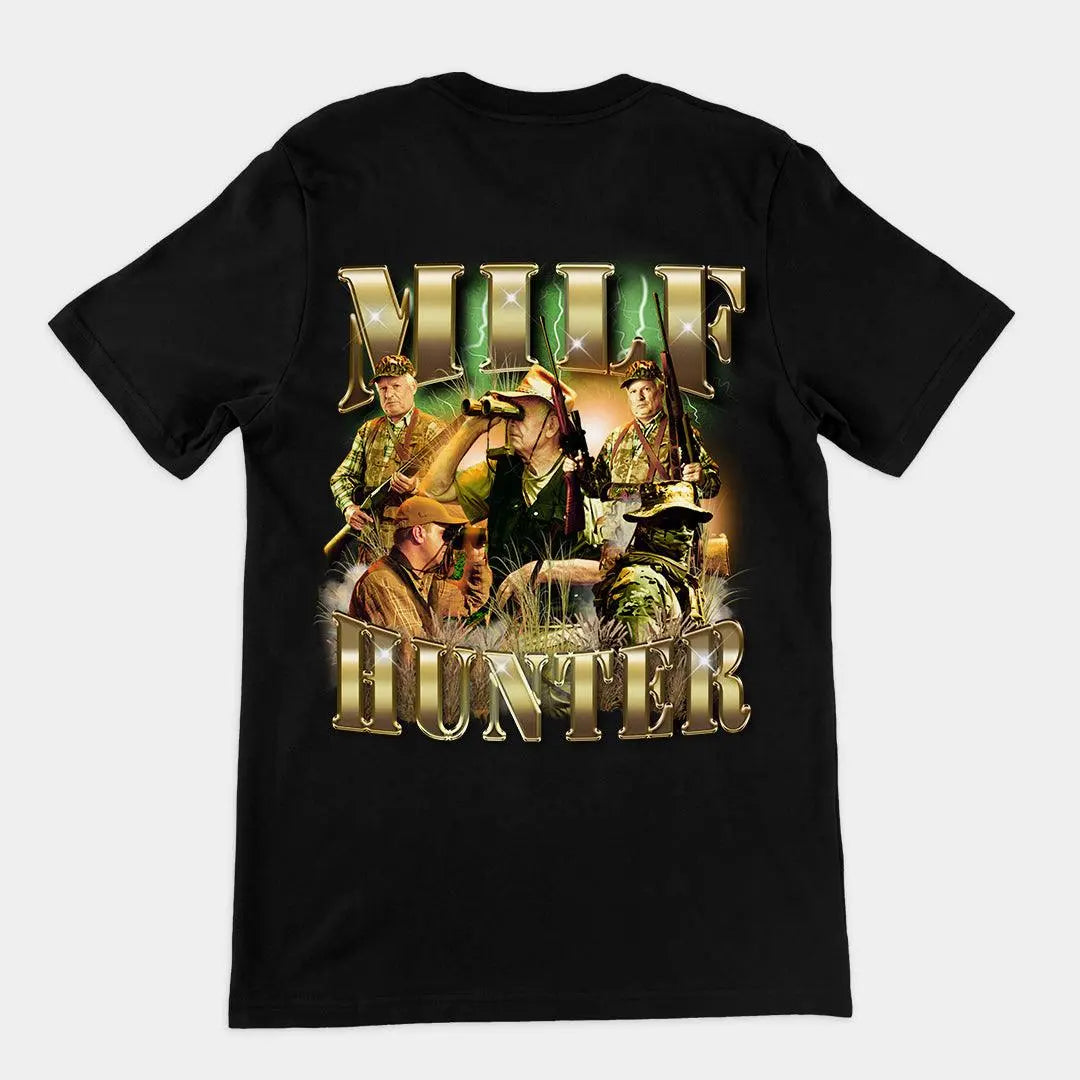 milfhunter t shirt al gear Milf Hunter t-shirt (backprint) – Orbital Clothing