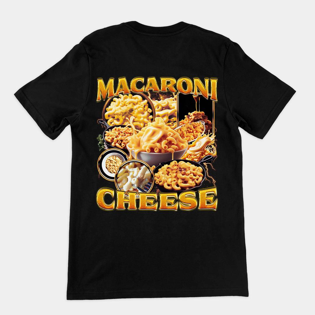 Macaroni Cheese t-shirt (backprint) - Orbital Clothing