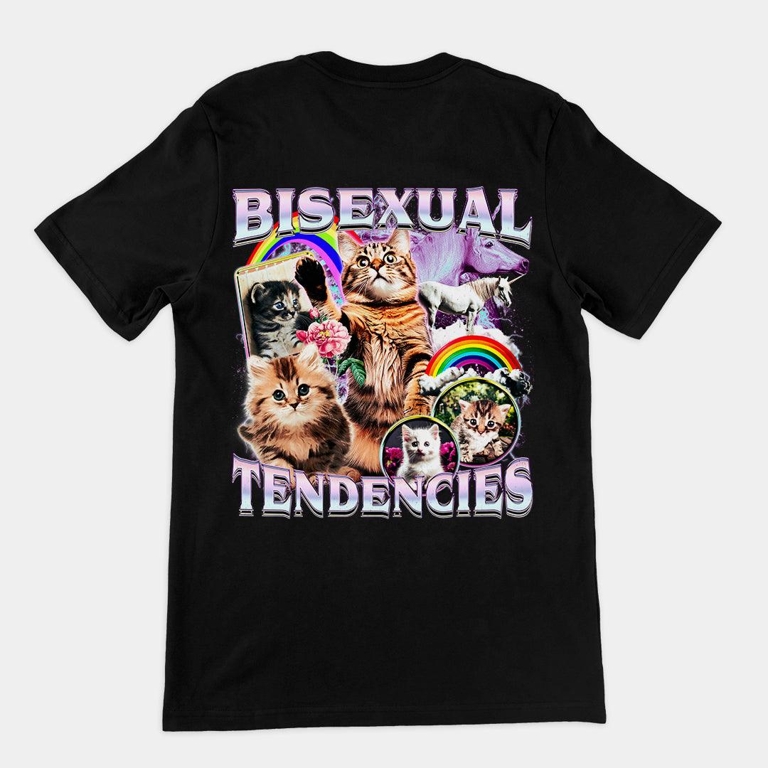 Bisexual Tendencies t-shirt (backprint) - Orbital Clothing