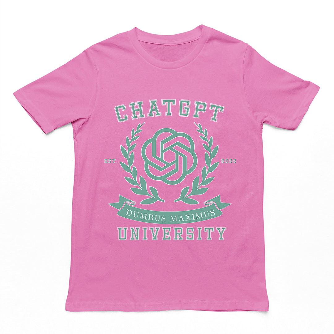 Chat GPT University t-shirt - Orbital Clothing