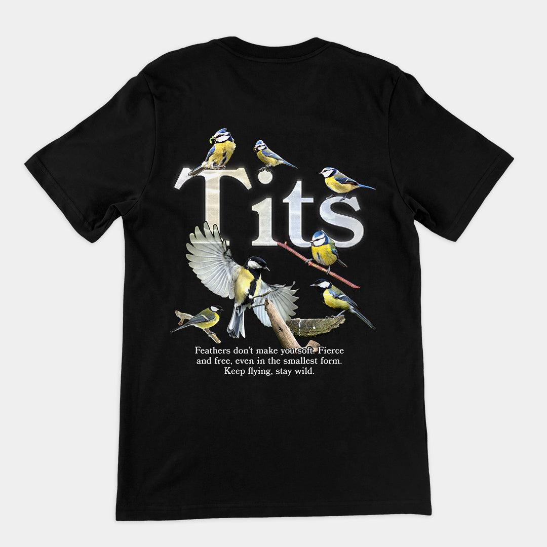 Tits t-shirt (backprint) - Orbital Clothing