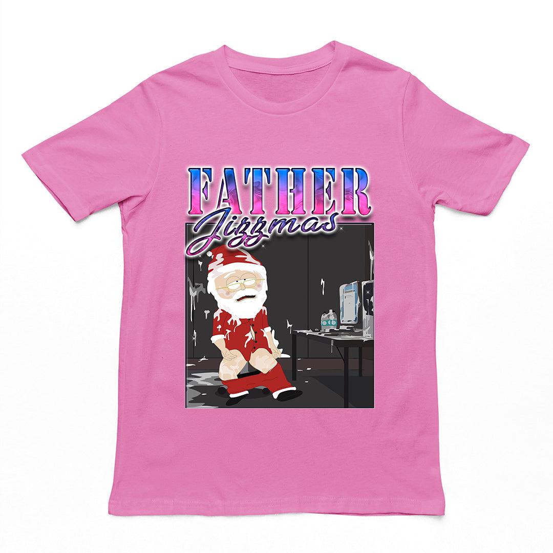 Father Jizzmas T-Shirt - Orbital Clothing