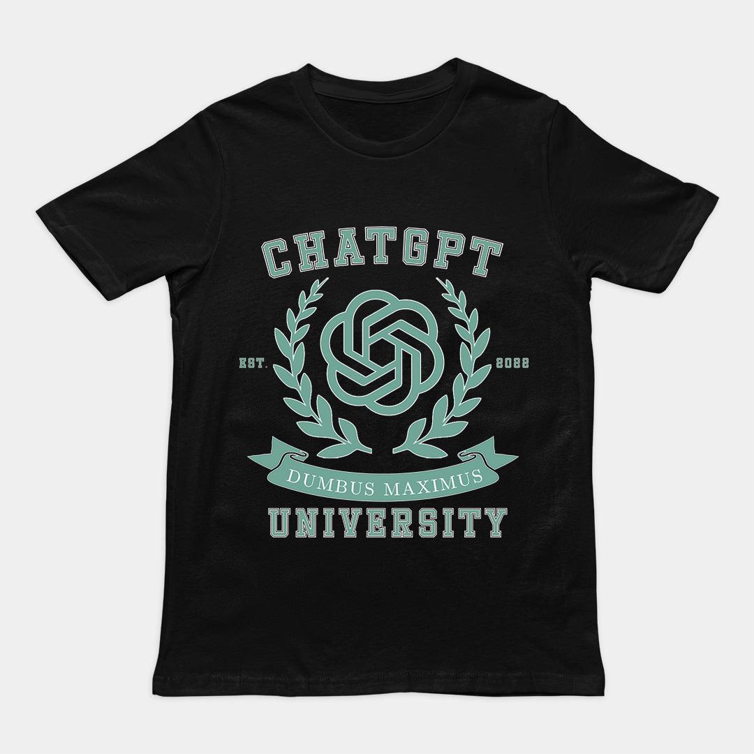 Chat GPT University t-shirt - Orbital Clothing