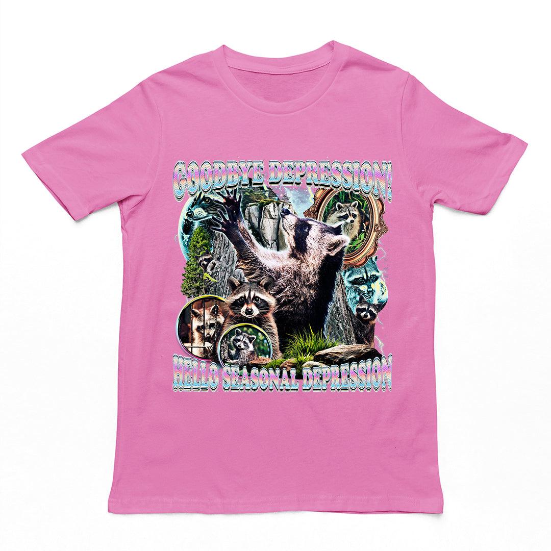 Goodbye Depression! Hello Seasonal Depression T-Shirt - Orbital Clothing