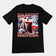 Massives T-Shirt mit Hämophobie-Motiv (Rückenaufdruck)