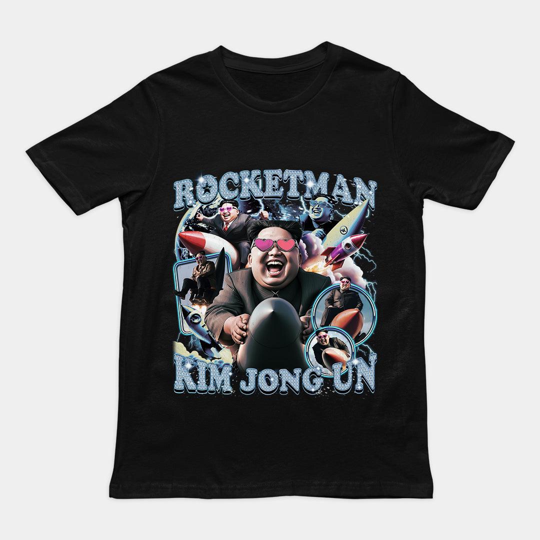 Rocketman kim jong un t-shirt - Orbital Clothing