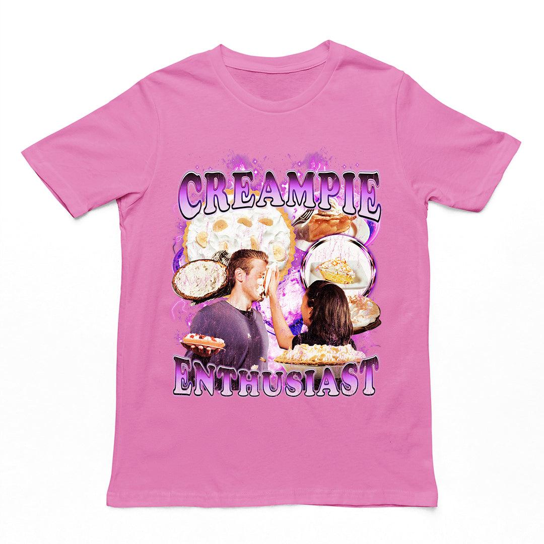 Creampie Enthusiast t-shirt - Orbital Clothing