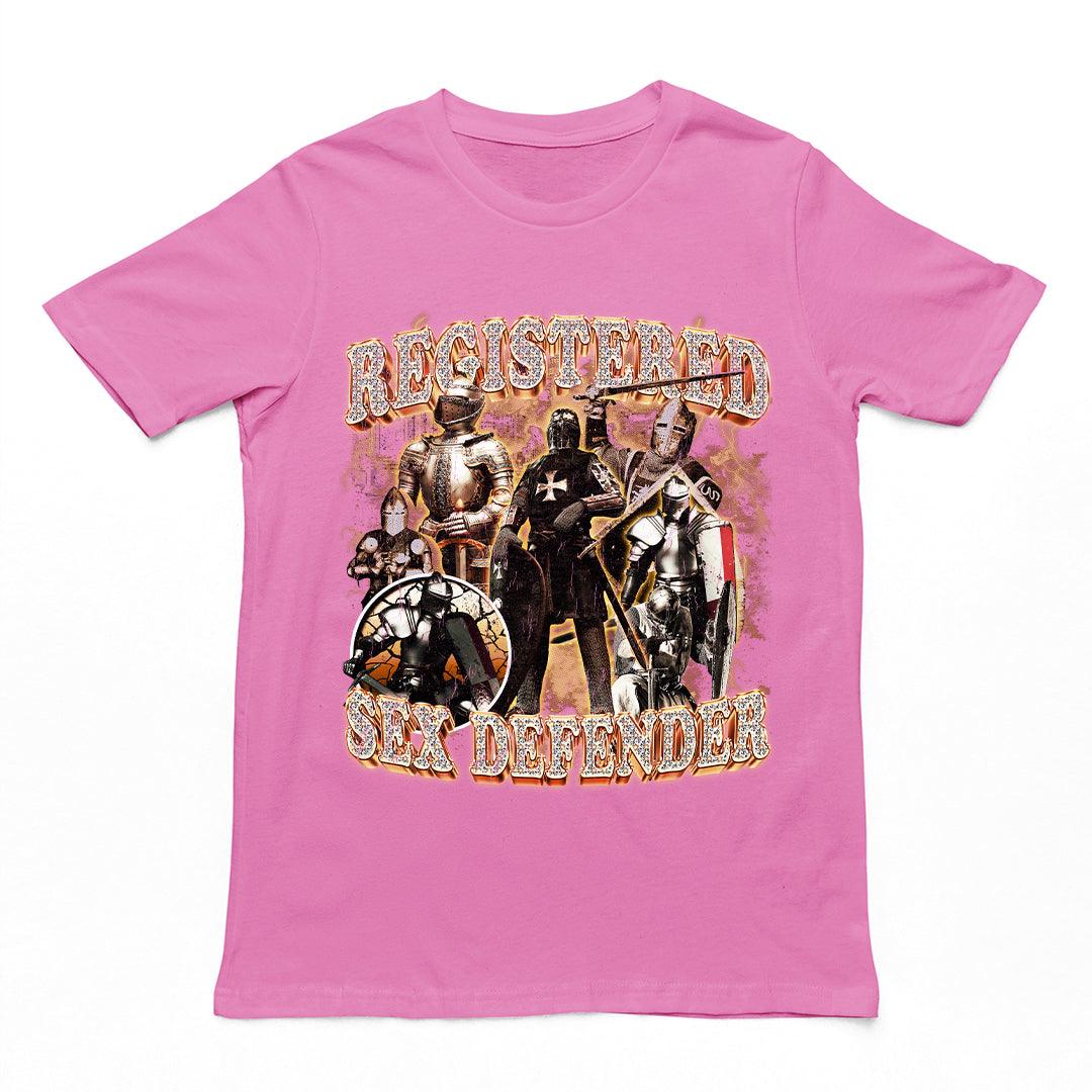 Registered Sex Defender t-shirt - Orbital Clothing