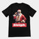Weihnachts-Schlitten-T-Shirt (Rückendruck)