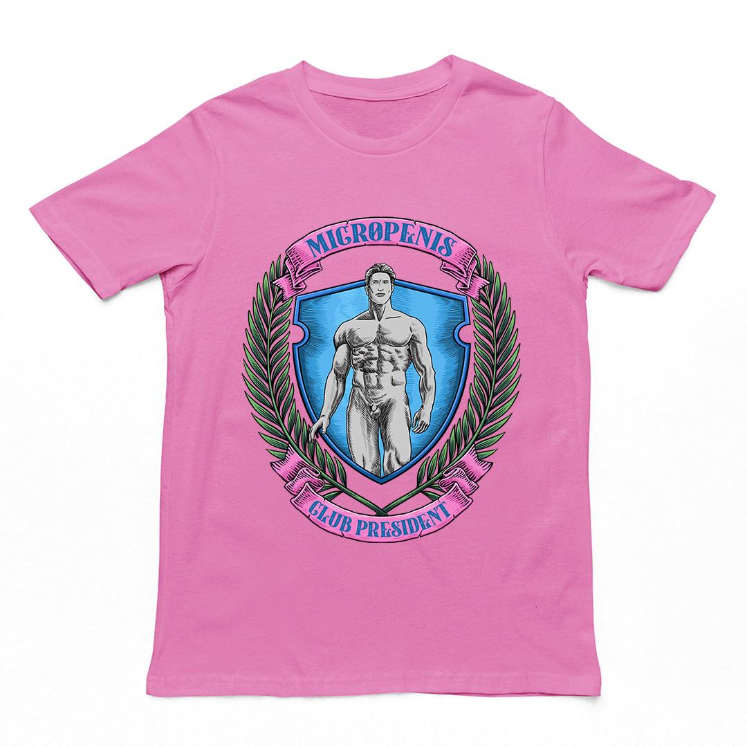 Micro Penis Club President t-shirt - Orbital Clothing
