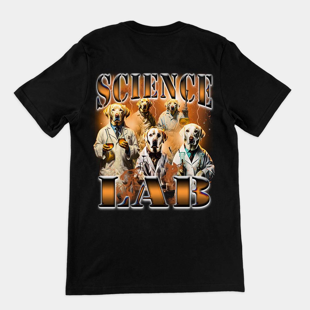 Science Lab t-shirt (backprint) - Orbital Clothing