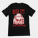 „Deck the Halls and Not your Coworkers“-T-Shirt (Rückenaufdruck)