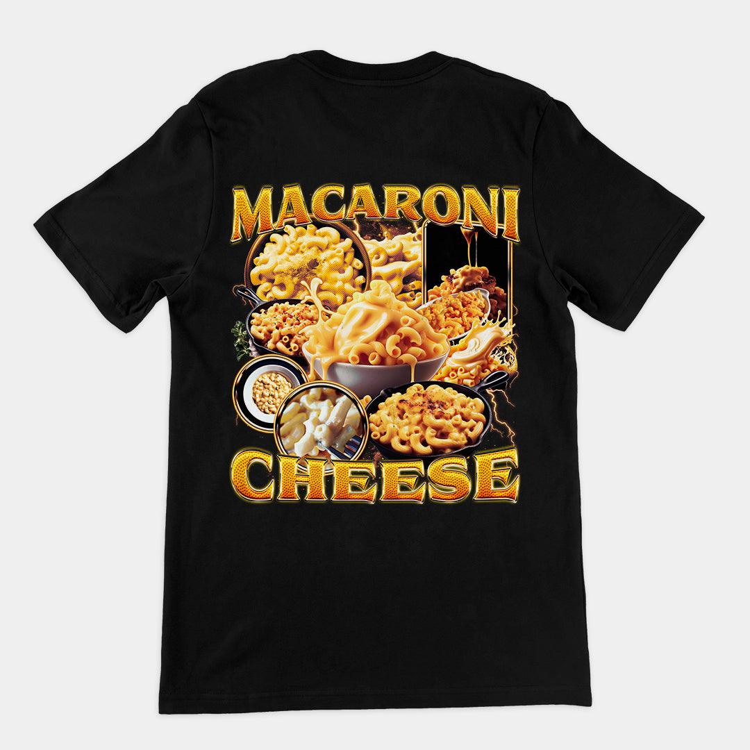 Macaroni Cheese t-shirt (backprint) - Orbital Clothing