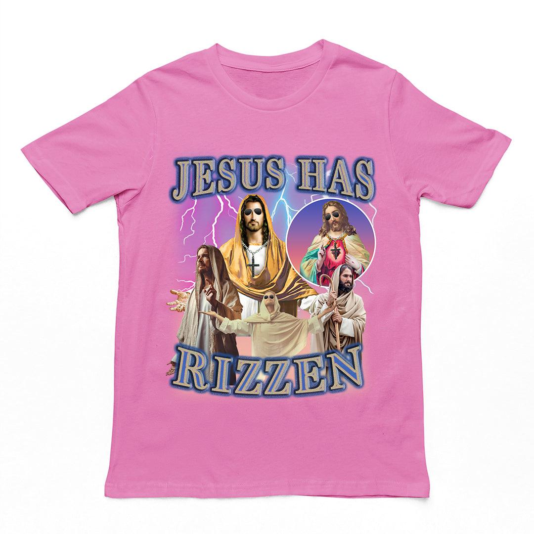 Jesus has Rizzen t-shirt - Orbital Clothing