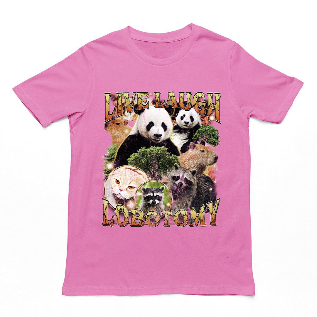 Live Laugh Lobotomy t-shirt - Orbital Clothing