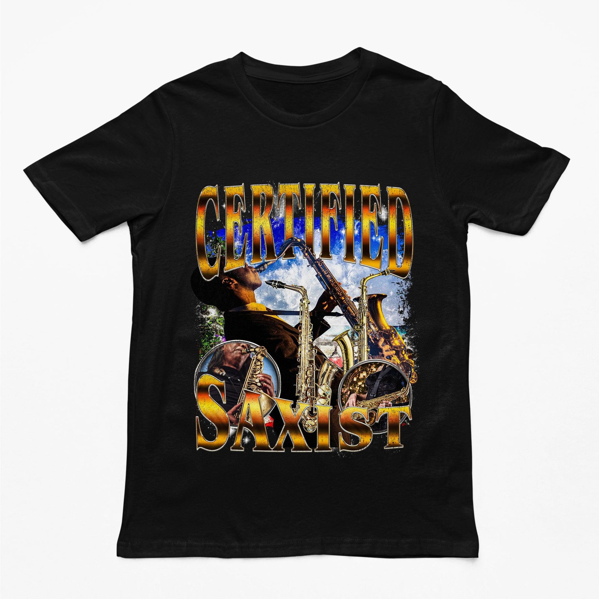 Certified Saxist T-Shirt - Orbital Clothing