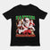Vintage-T-Shirt mit Weihnachtsmann