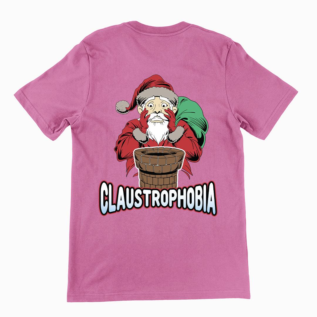Claustrophobia t-shirt (backprint) - Orbital Clothing