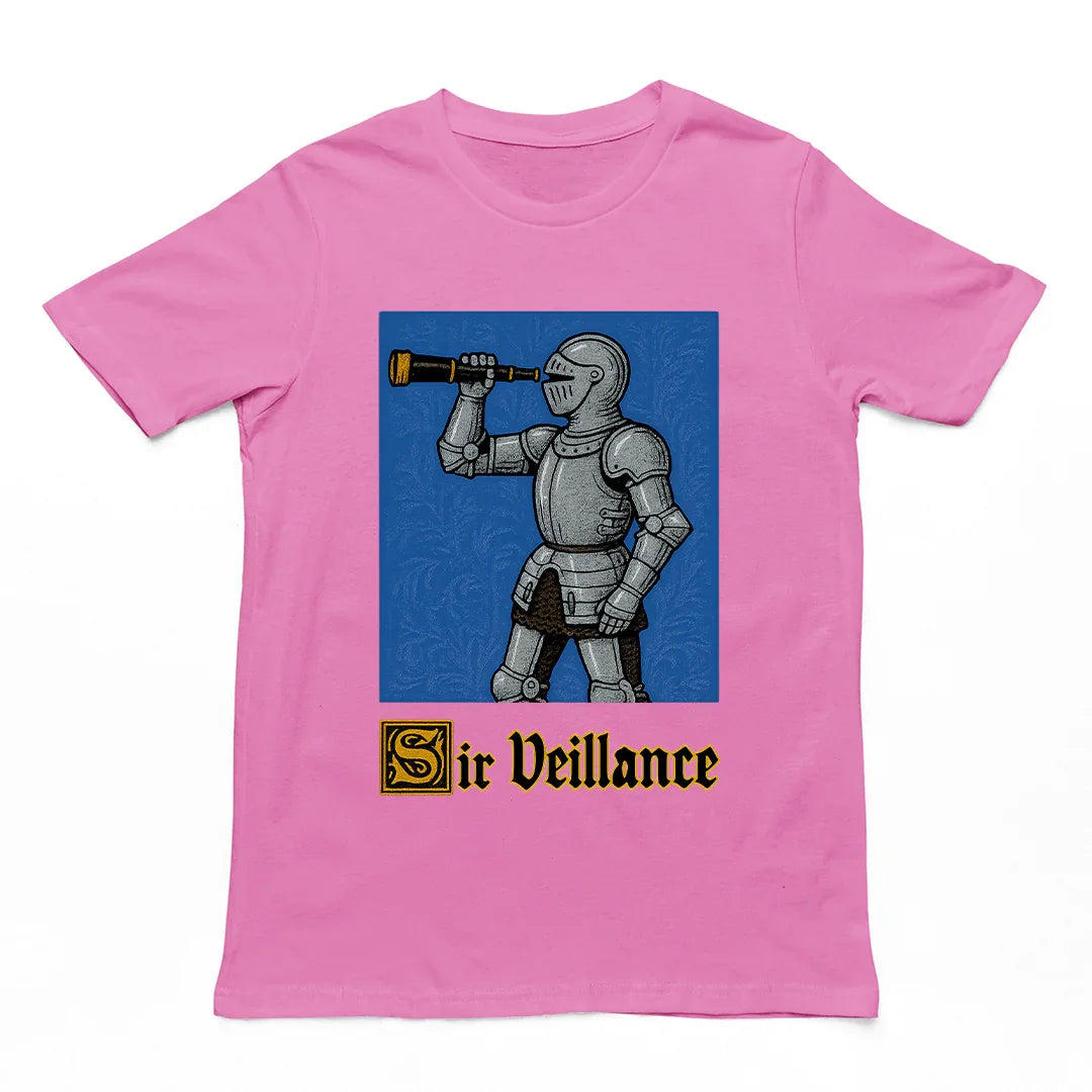 Sir Veillance Handdrawn T-Shirt - Orbital Clothing