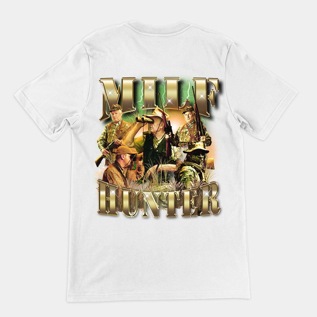 Milf Hunter t-shirt (backprint) - Orbital Clothing