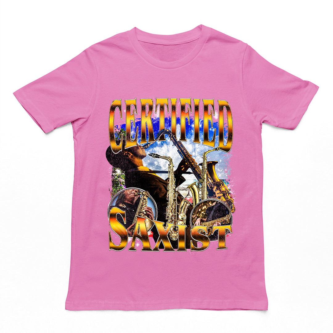 Certified Saxist T-Shirt - Orbital Clothing