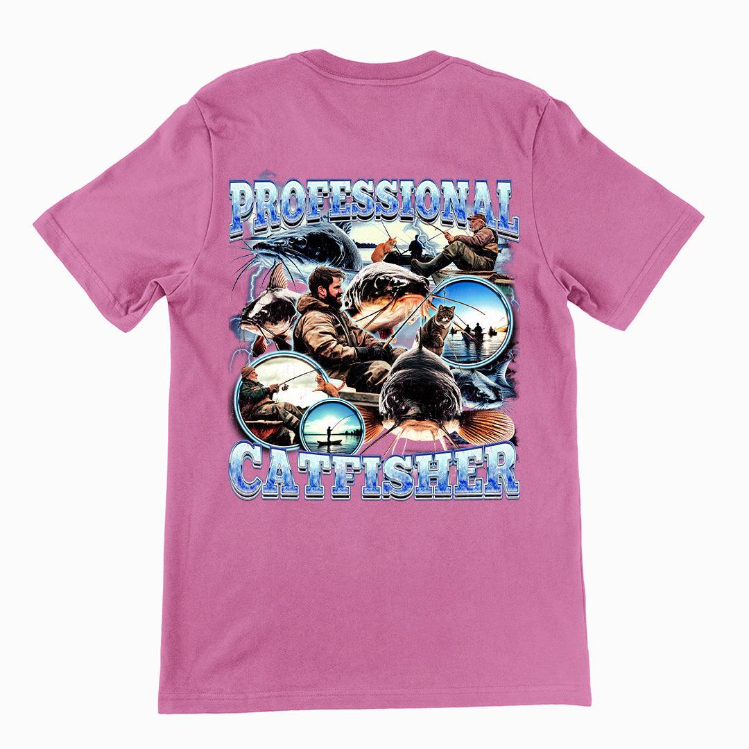 Professional Catfisher t-shirt (backprint) - Orbital Clothing