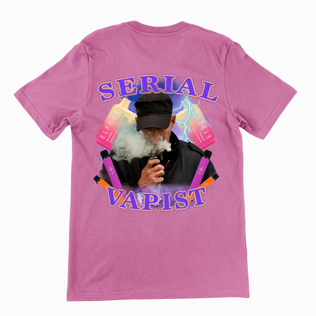 Serial Vapist (OG design) t-shirt (backprint) - Orbital Clothing