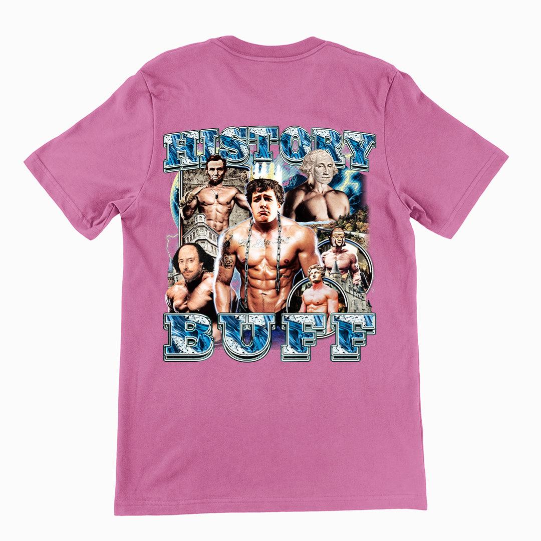 History Buff T-Shirt (backprint) - Orbital Clothing