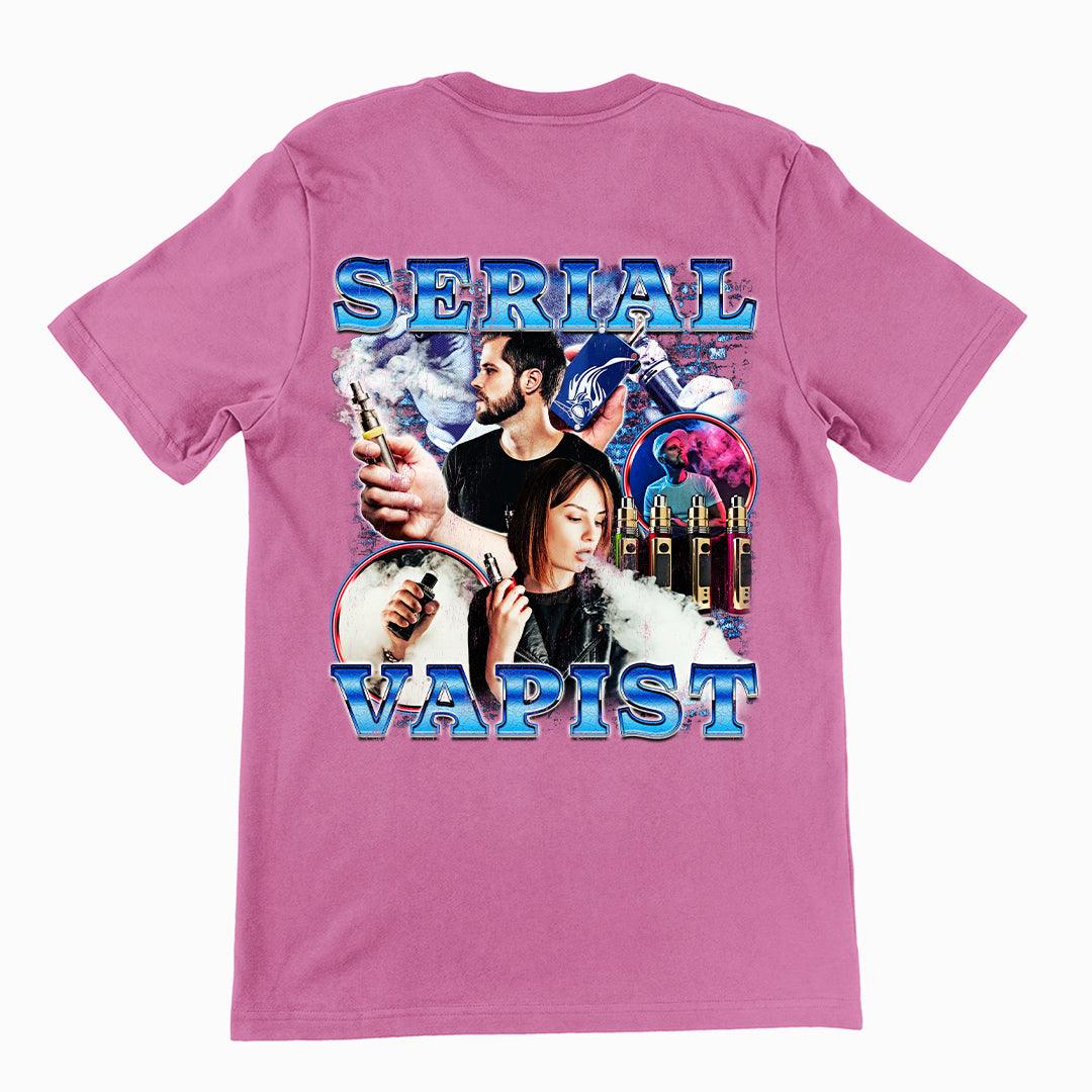 Serial Vapist t-shirt (backprint) - Orbital Clothing