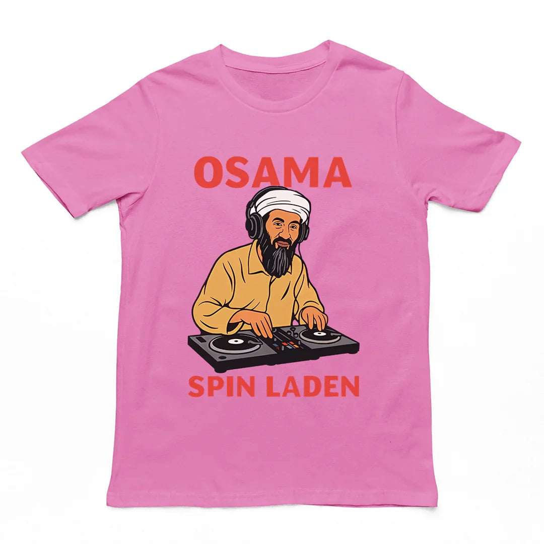 Osama Spin Laden T-Shirt - Orbital Clothing