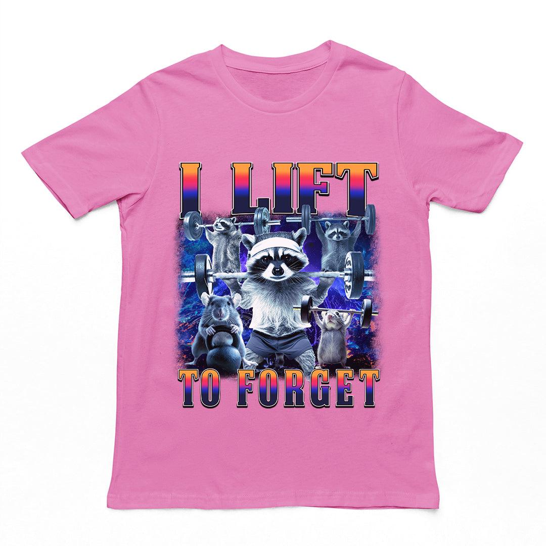 I Lift to Forget T-Shirt - Orbital Clothing