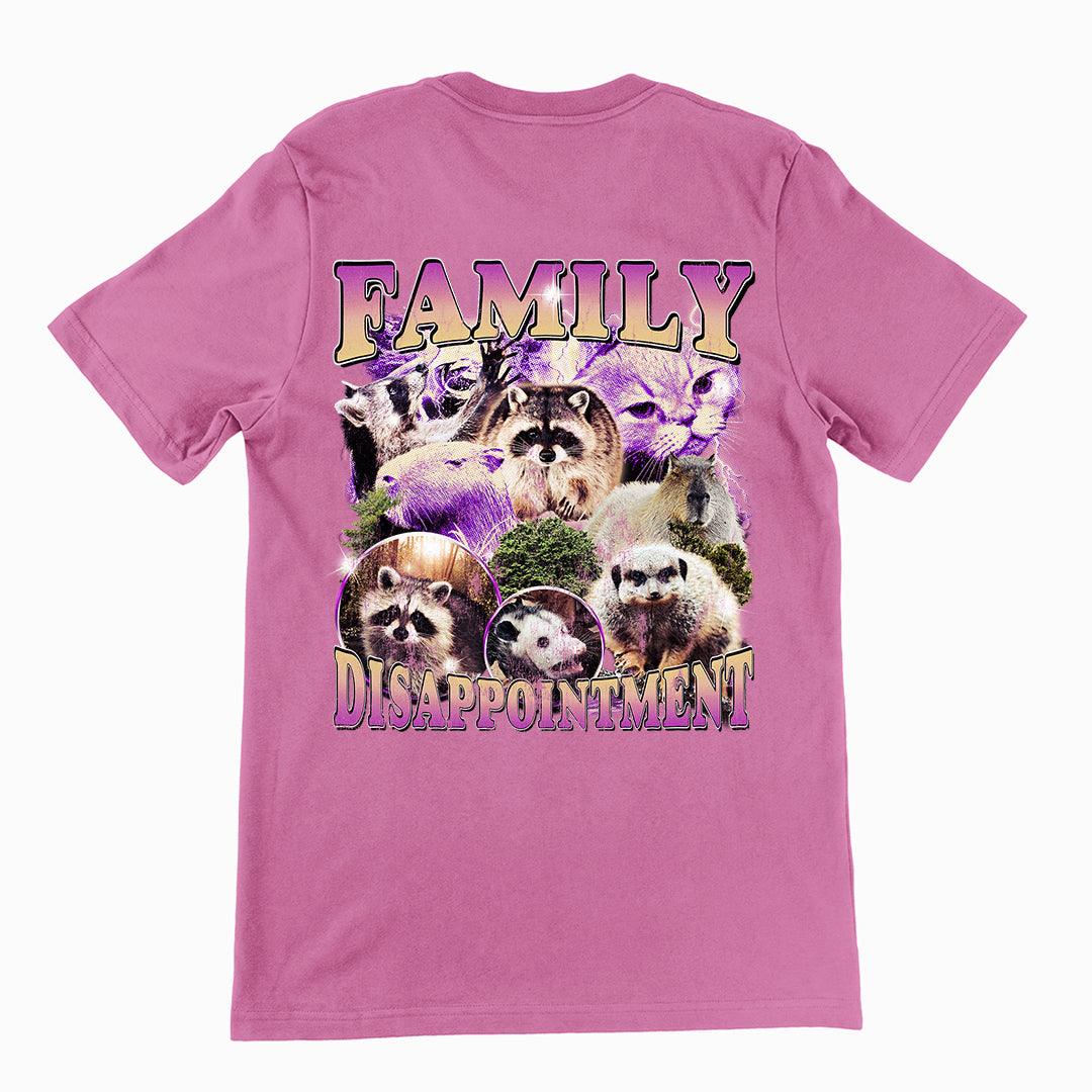 Family Dissapointment t-shirt (backprint) - Orbital Clothing