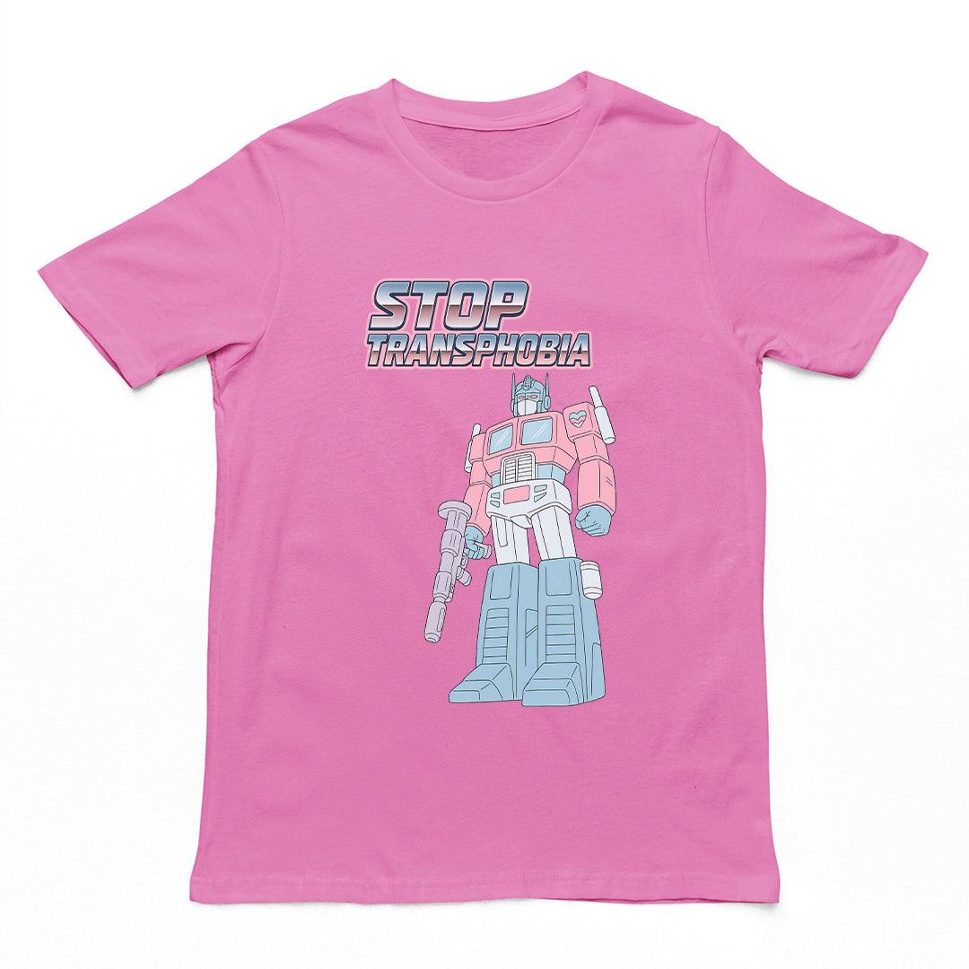 Stop Transphobia T-Shirt - Orbital Clothing