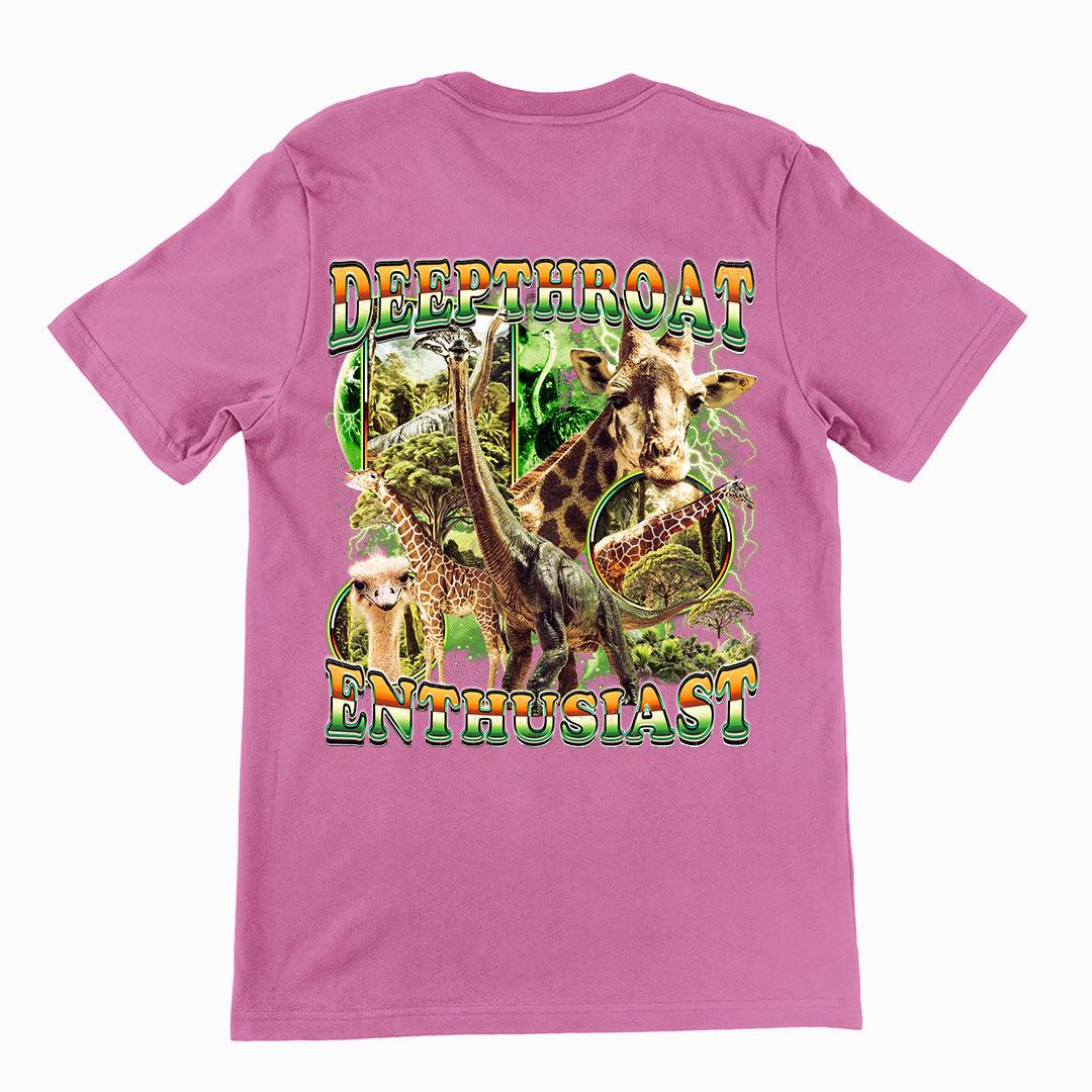 Deepthroat Enthusiast t-shirt (backprint) - Orbital Clothing