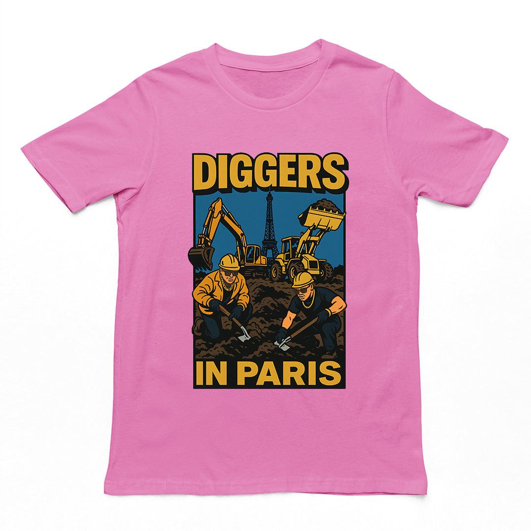 Diggers in Paris T-Shirt - Orbital Clothing