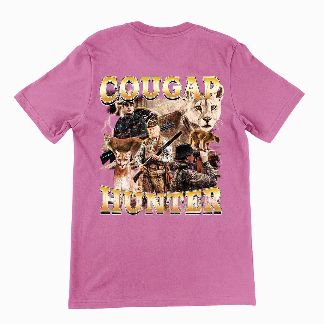Cougar Hunter t-shirt (backprint) - Orbital Clothing