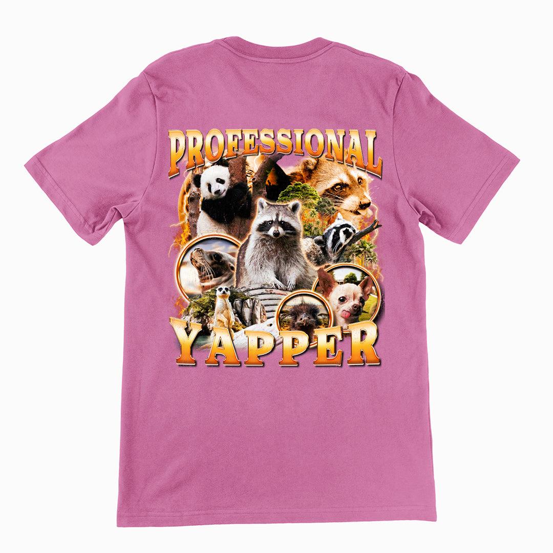 Professional Yapper t-shirt (backprint) - Orbital Clothing