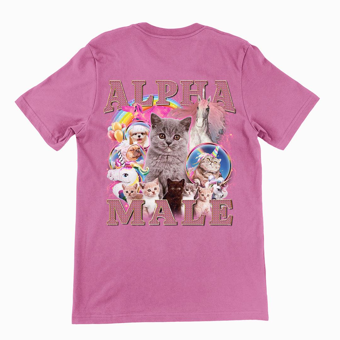 Alpha Male (Updated Design) t-shirt (backprint) - Orbital Clothing