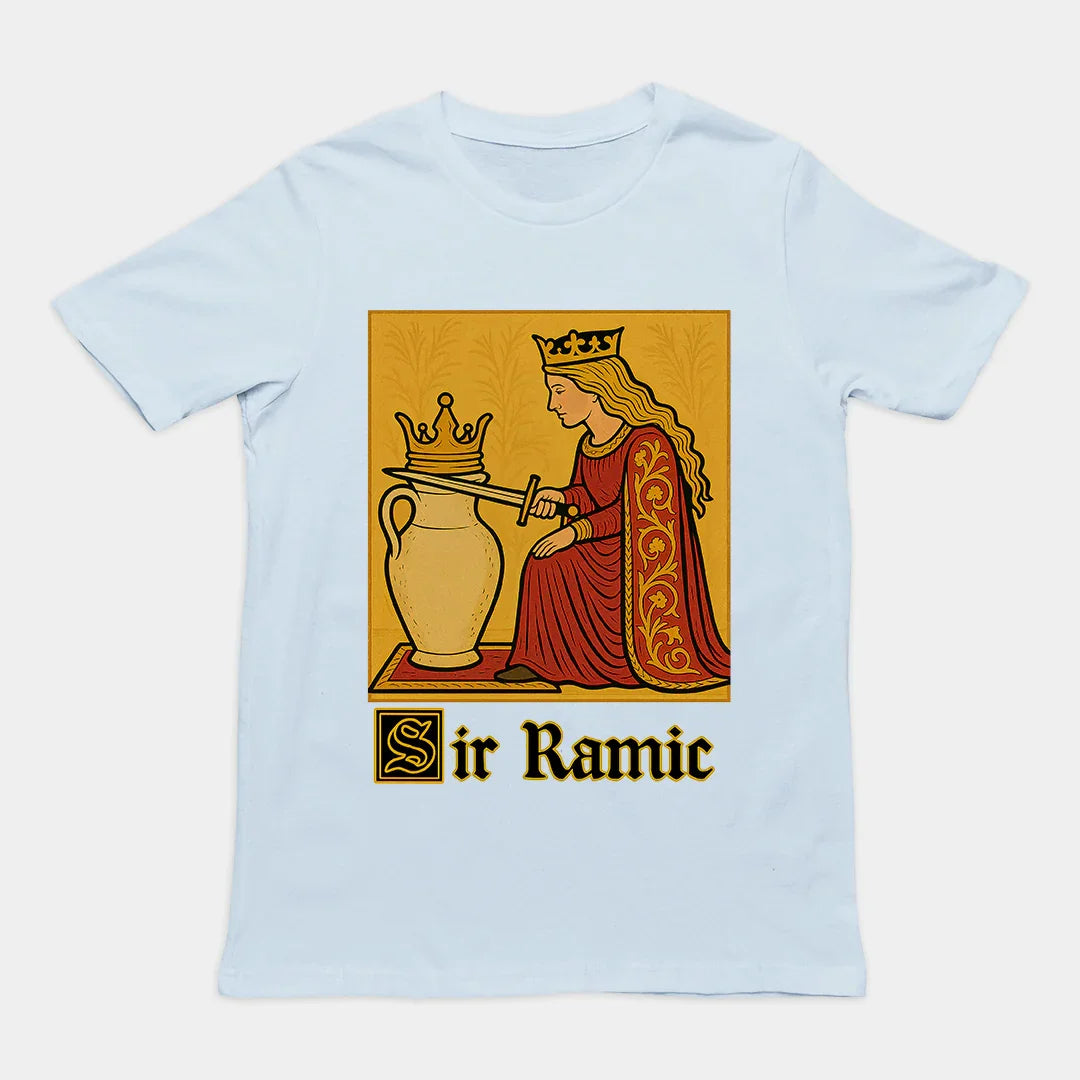 Sir Ramic Handdrawn T-Shirt - Orbital Clothing